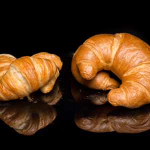 Buttercroisant und Mini buttercroisant