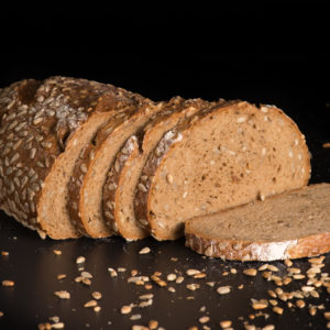 Sonnenblumenbrot Aufgeschnitten Scheiben
