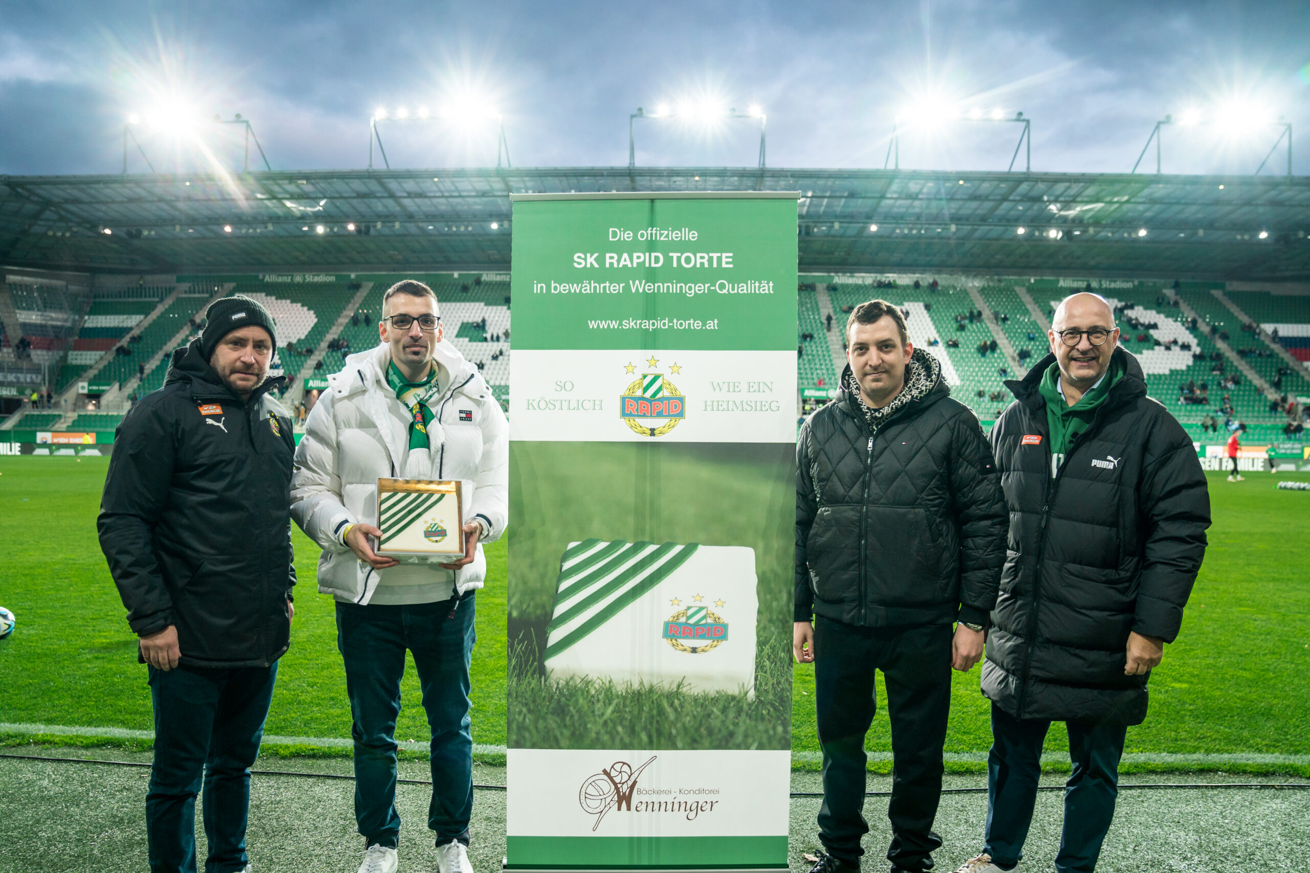 Eine Süße Partnerschaft mit SK Rapid: Bäckerei Wenninger als ...